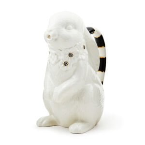 White Rabbit Ceramic Pitcher