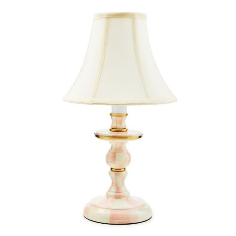Rosy Check Candlestick Lamp