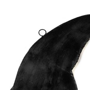 Courtly Check Witch's Hat Wall Decor