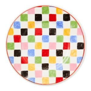 Multi Check Dinner Plate