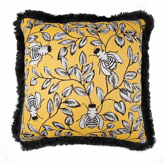 Queen Bee Outdoor Accent Pillow