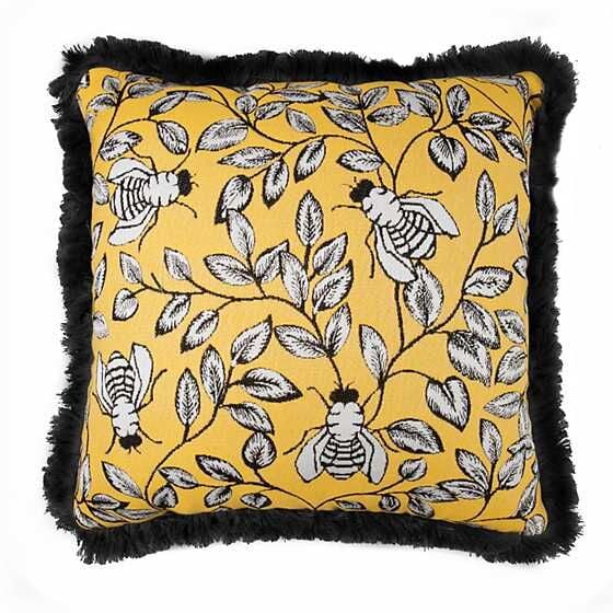 Queen Bee Outdoor Accent Pillow