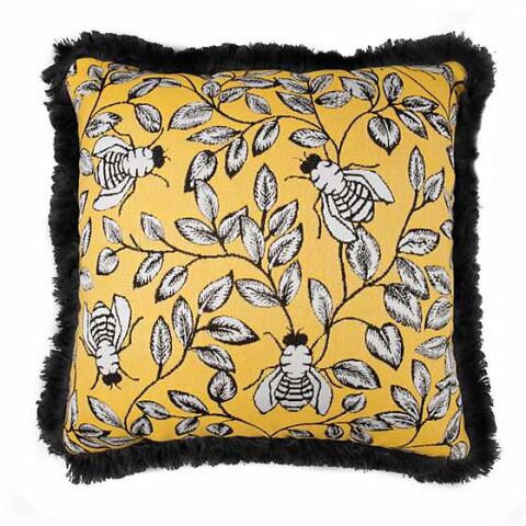 Queen Bee Outdoor Accent Pillow
