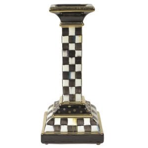 Courtly Check Candlestick