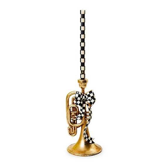 Emerald Luxe Trumpet Candle Holder