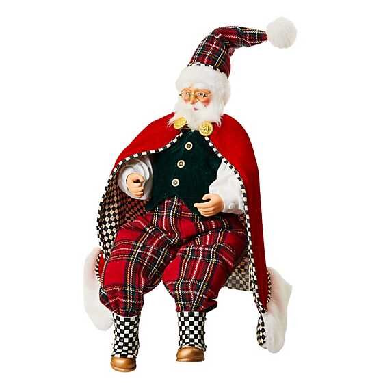 Scottish Sitting Santa