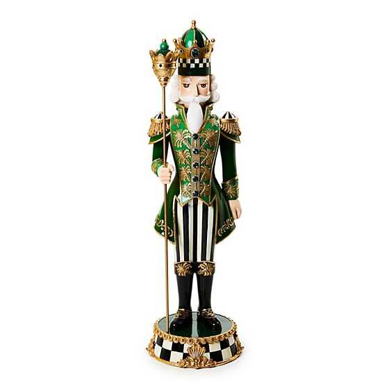 Emerald Luxe Castle Guard Nutcracker