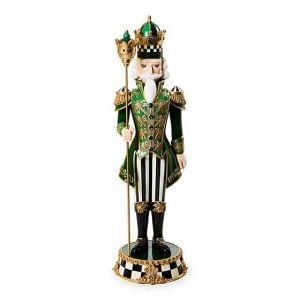 Emerald Luxe Castle Guard Nutcracker