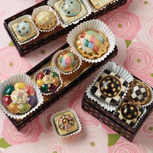 Petit Four Round Knob - Harlequin