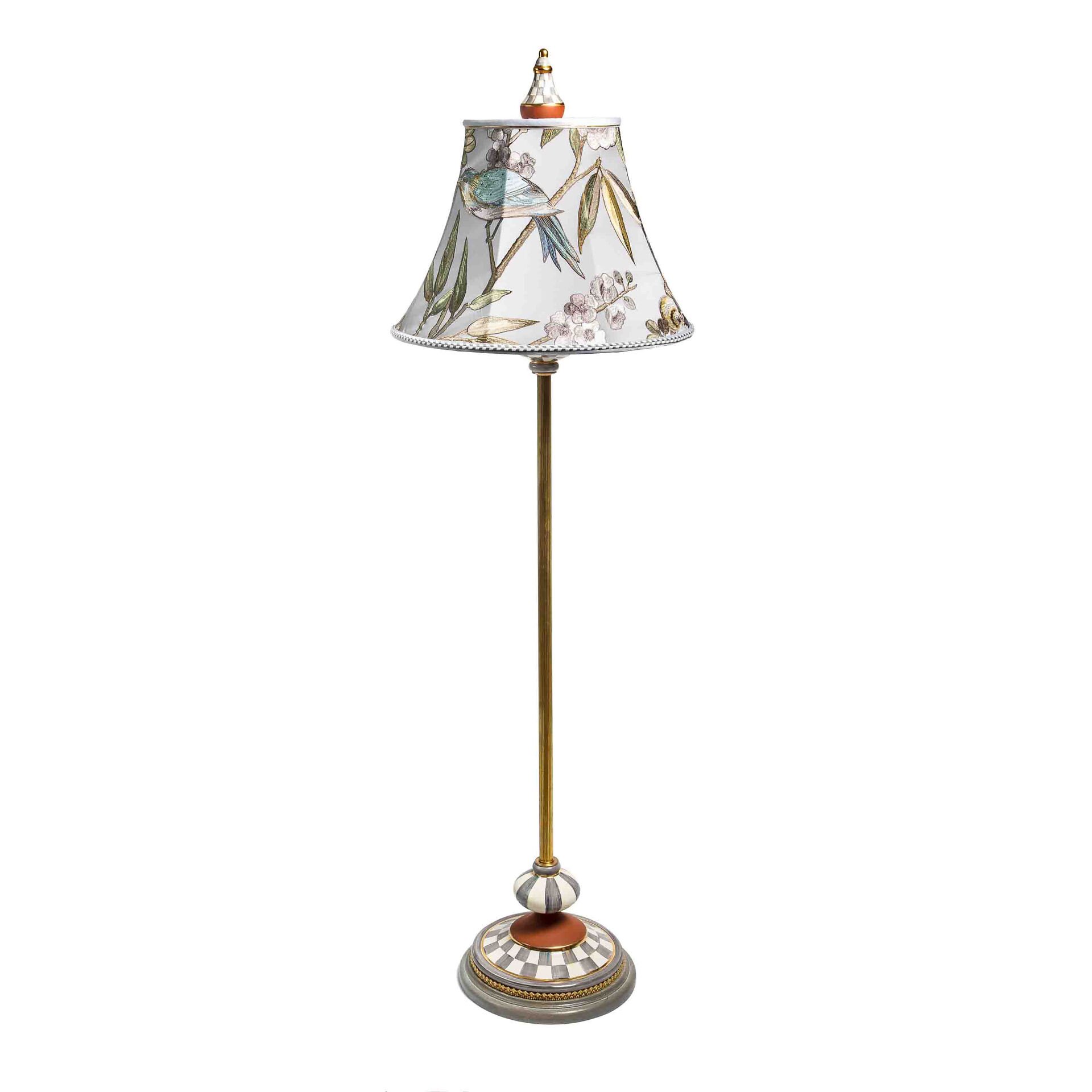 Sterling Check Atelier Floor Lamp
