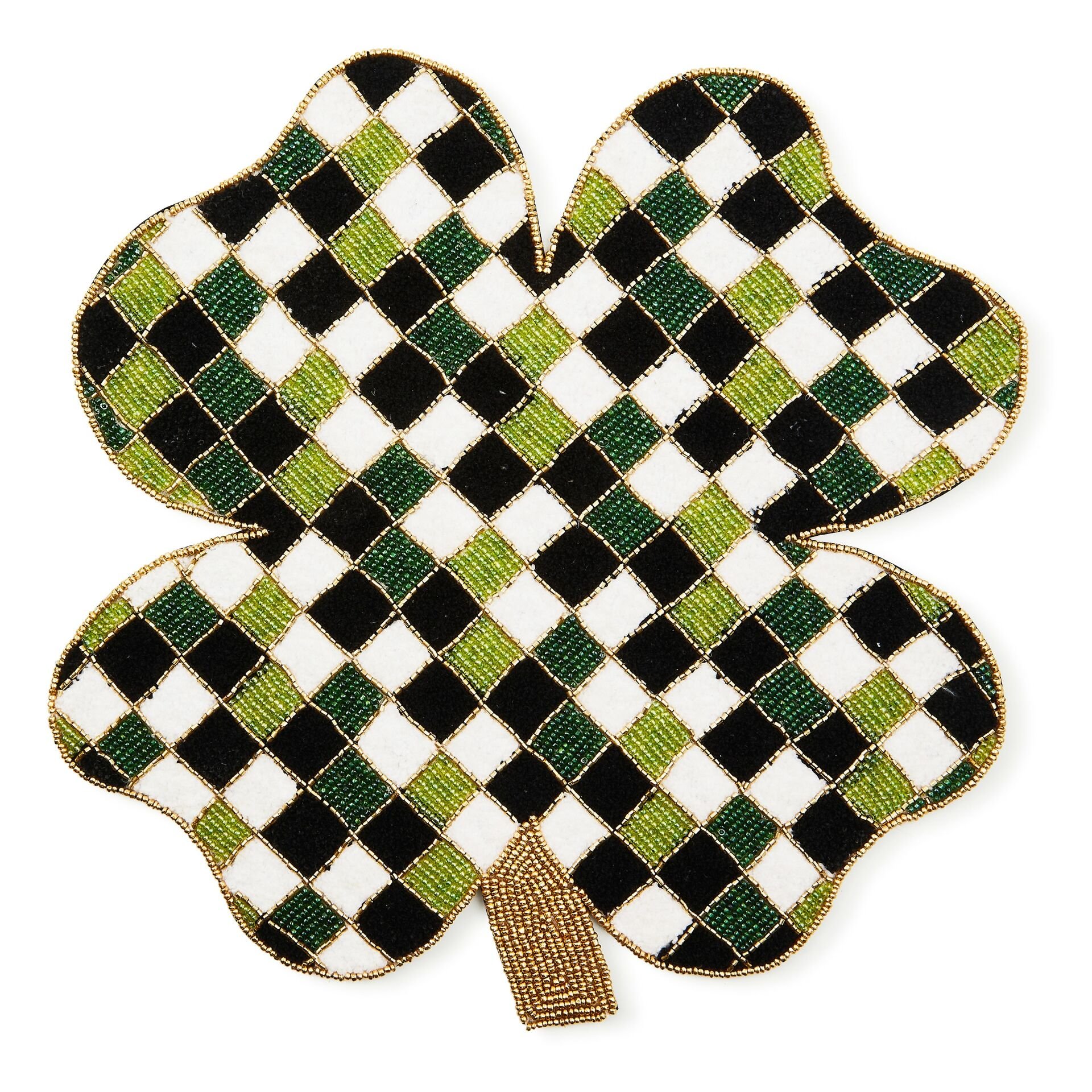 Shaped Lucky Clover Placemat