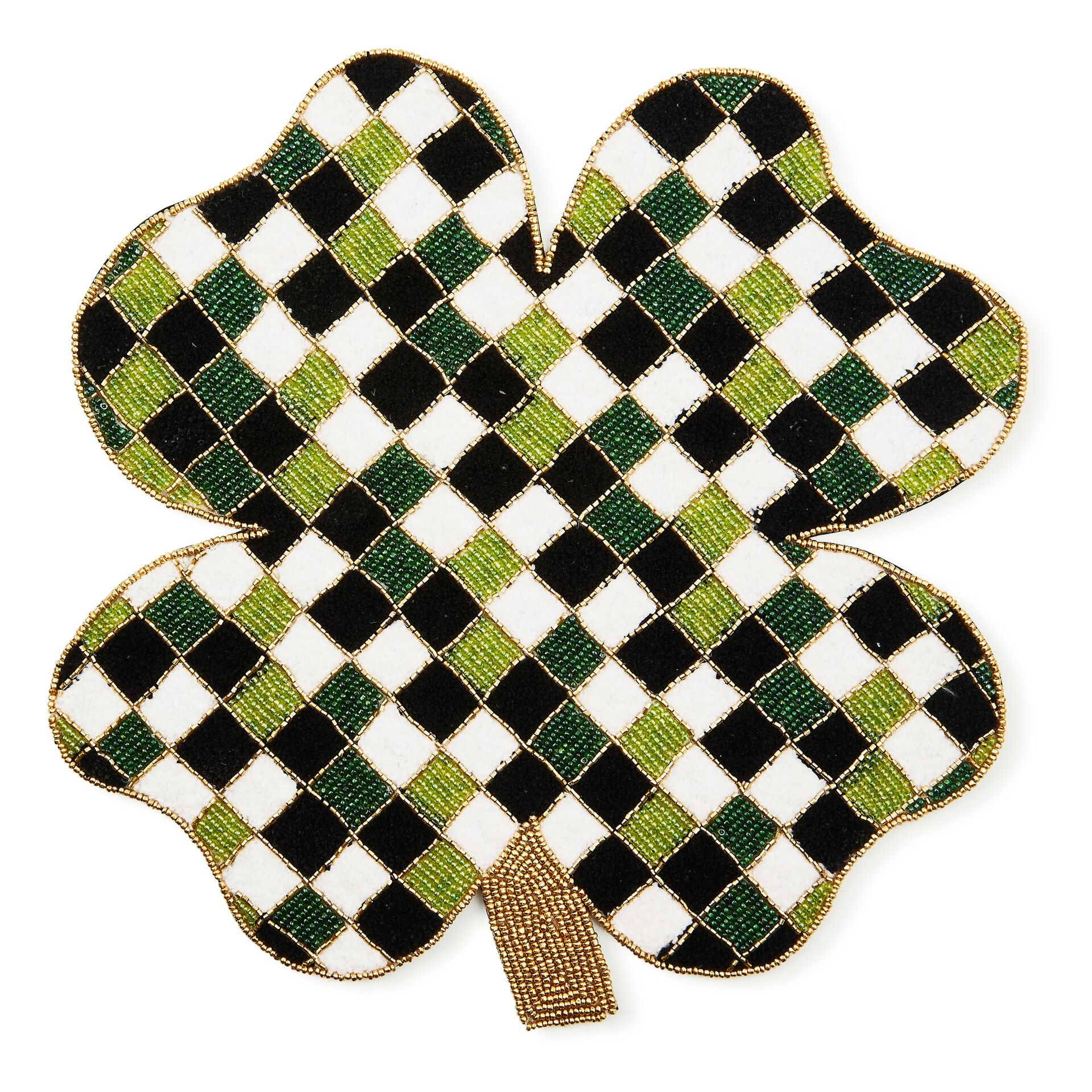 Shaped Lucky Clover Placemat