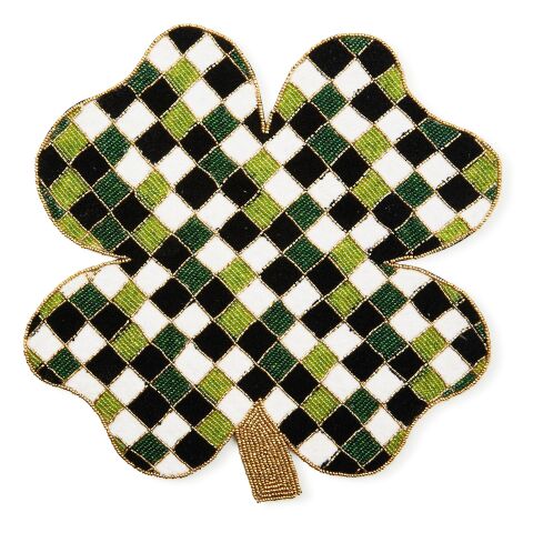 Shaped Lucky Clover Placemat