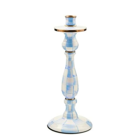 Sky Check Large Candlestick