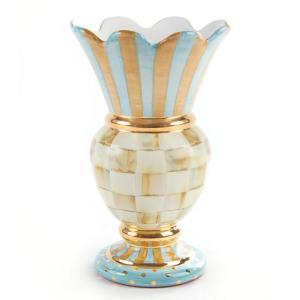 Parchment Check Great Vase