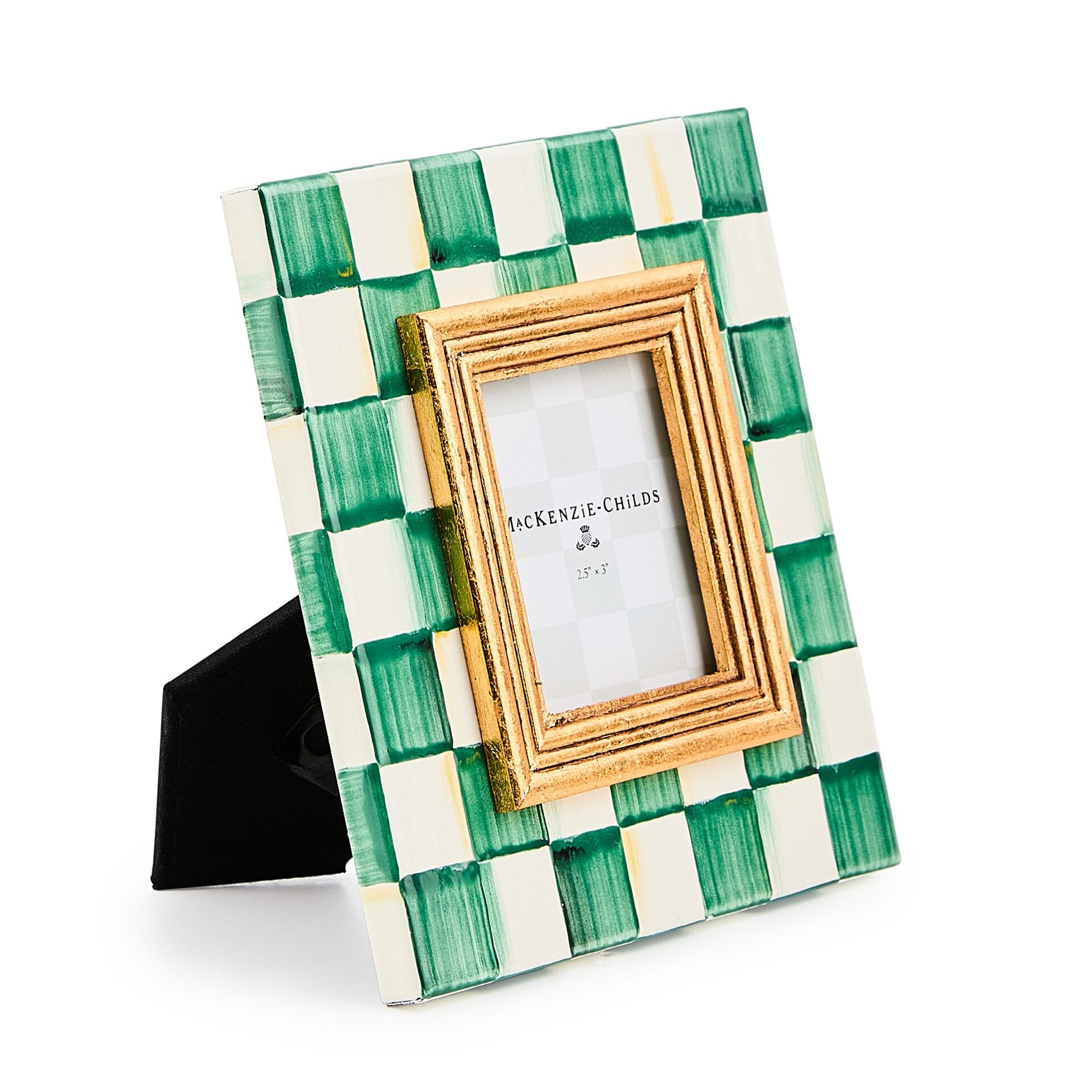 Emerald Check 2.5'' x 3'' Frame