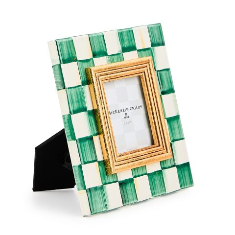 Emerald Check 6 cm x 8 cm Frame