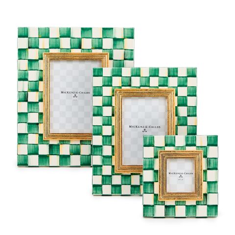 Emerald Check 2.5'' x 3'' Frame