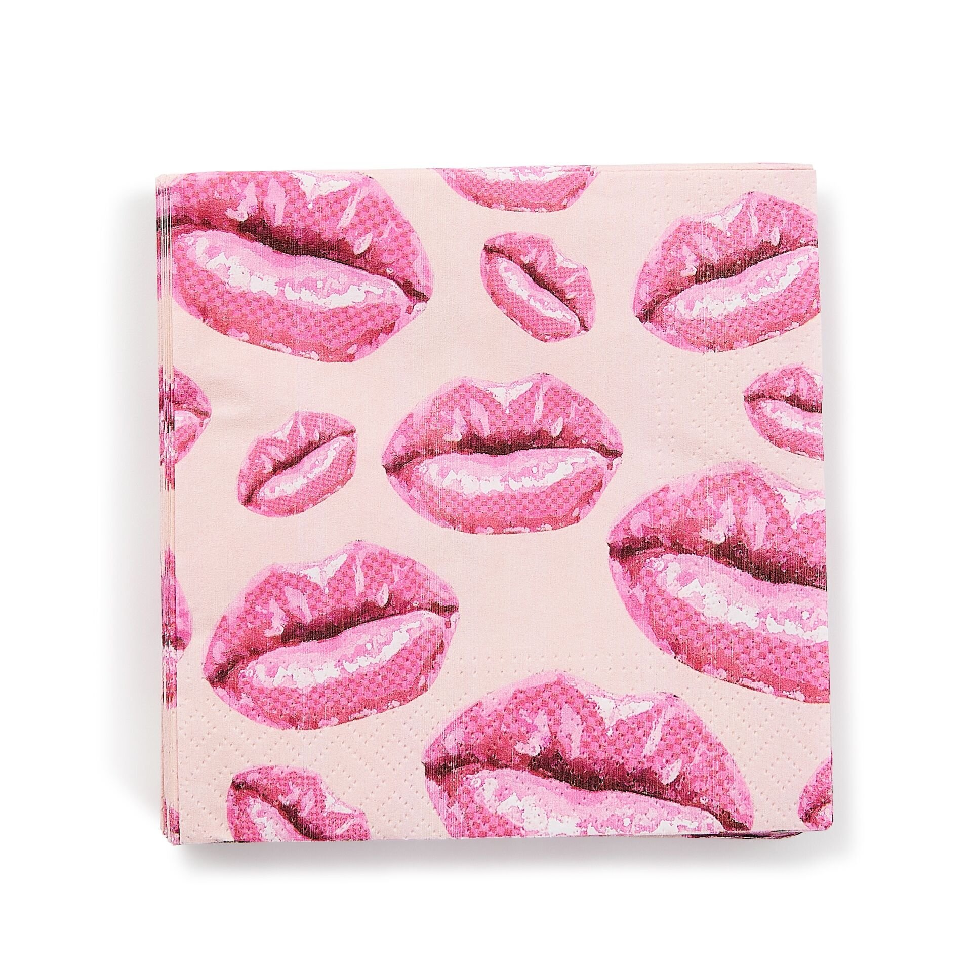 Kiss Me Cocktail Paper Napkins