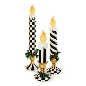 Courtly Illuminated Large Trophy Candle
