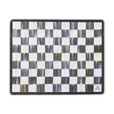 Courtly Check Glass Cutting Boards Set of 2