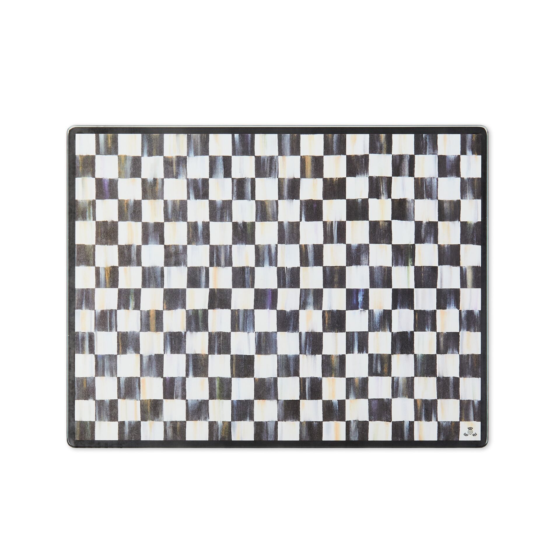 Courtly Check Glass Cutting Boards Set of 2