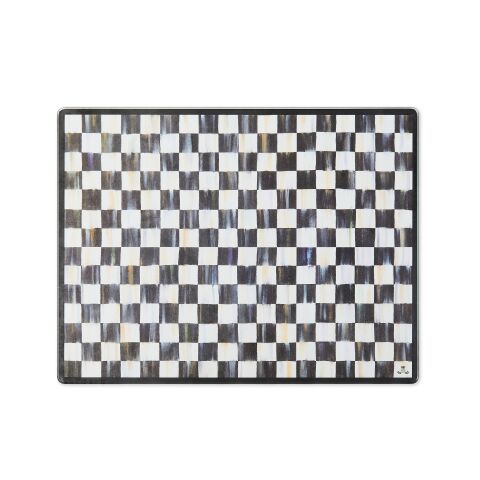 Courtly Check Glass Cutting Boards Set of 2