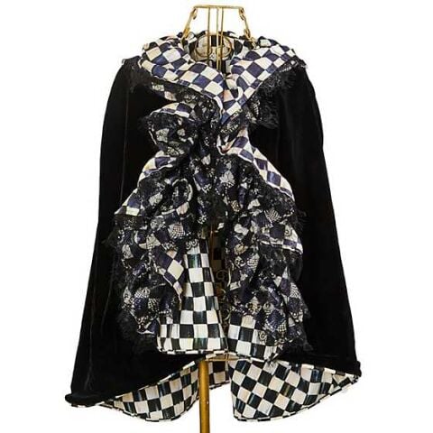 Haunted House Courtly Check Cape