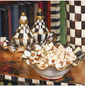 Courtly Check Fluted Breakfast Bowl