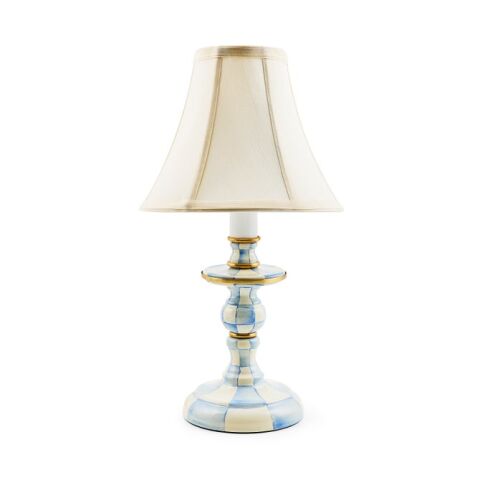 Sky Check Candlestick Lamp