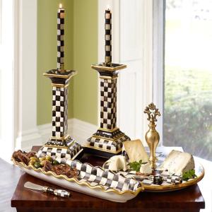 Courtly Check Ceramic Hors d'Oeuvre Tray