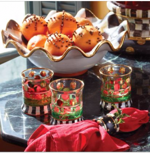 Courtly Check Medium Fluted Serving Bowl