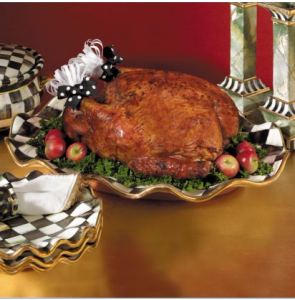Courtly Check Large Serving Platter