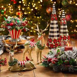 Jolly Deer - Standing - White