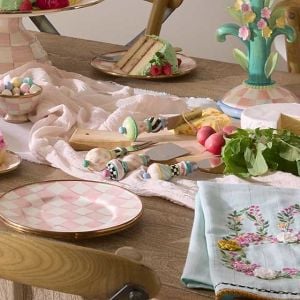 Rosy Meadow Cheese Spreader Set