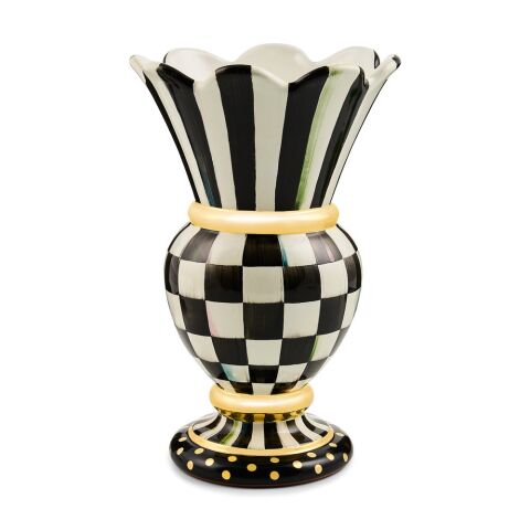 Courtly Check Ceramic Great Vase