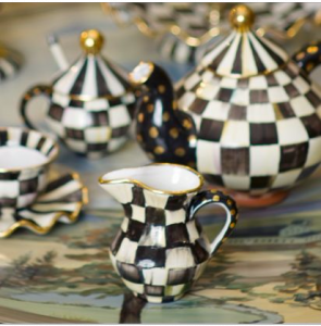 Courtly Check Creamer