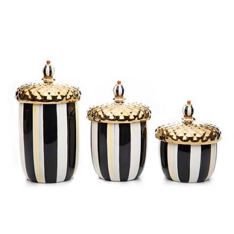 Acorn Canisters - Set of 3