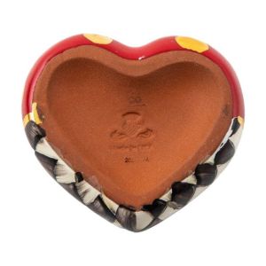 Dotty Heart Ceramic Decor