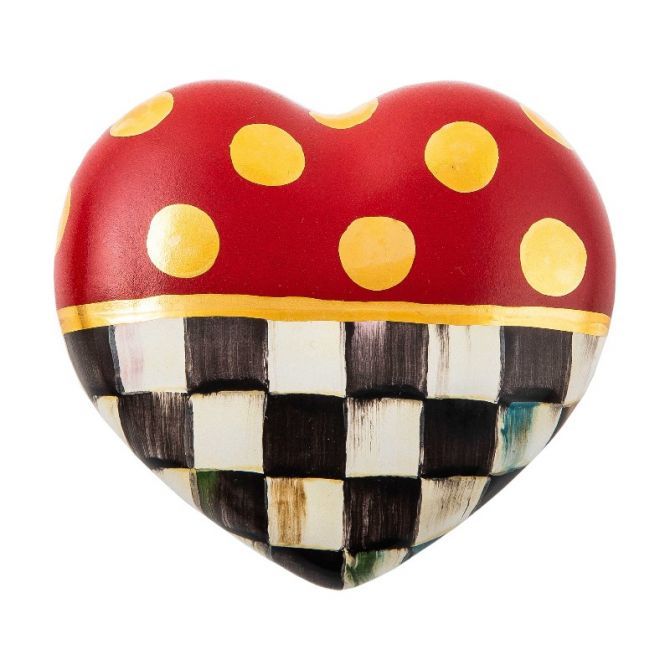 Dotty Heart Ceramic Decor