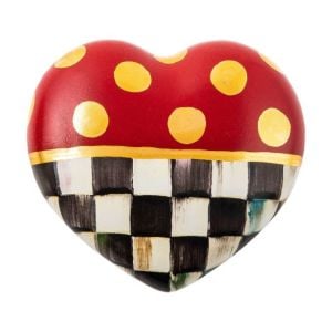 Dotty Heart Ceramic Decor