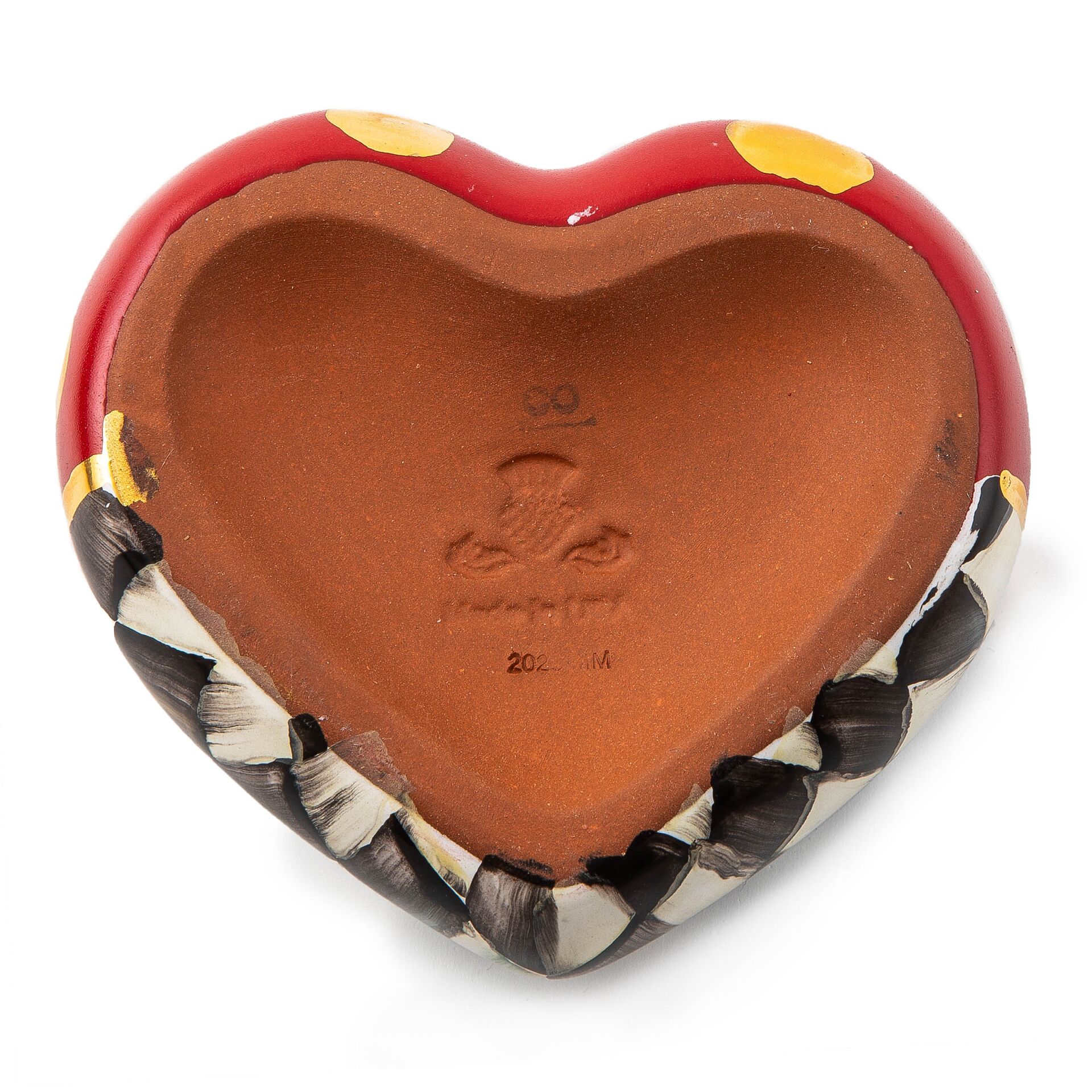 Dotty Heart Ceramic Decor