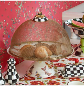 Courtly Check Large Mesh Dome