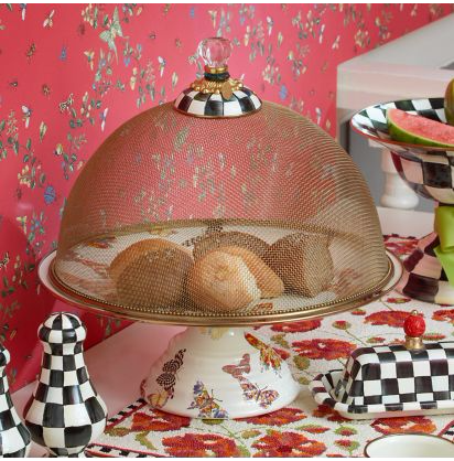 Courtly Check Large Mesh Dome