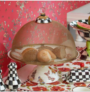 Courtly Check Mesh Dome - Large