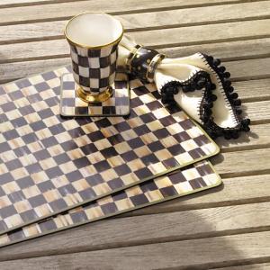 Courtly Check Cork Back Placemats - Set of 4