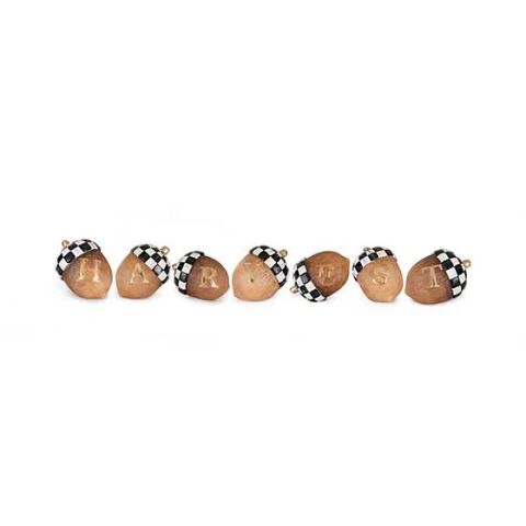 Harvest Acorns - Set of 7