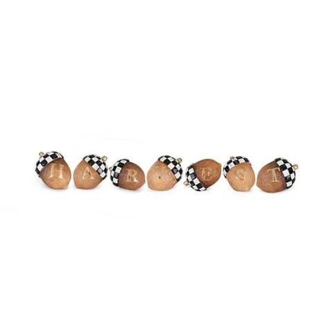 Harvest Acorns - Set of 7