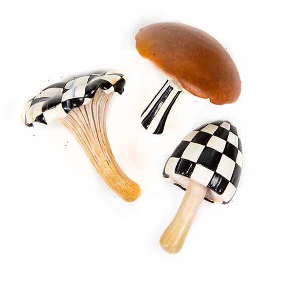 Walk in the Woods Mushrooms - Set of 3