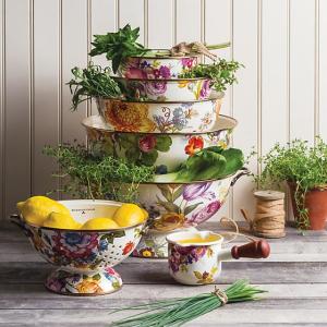 Flower Market Everything Bowl - White